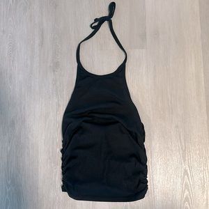 Heart and hip halter top